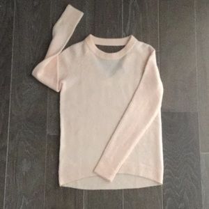 NWT LOFT Soft Blush HiLo Sweater